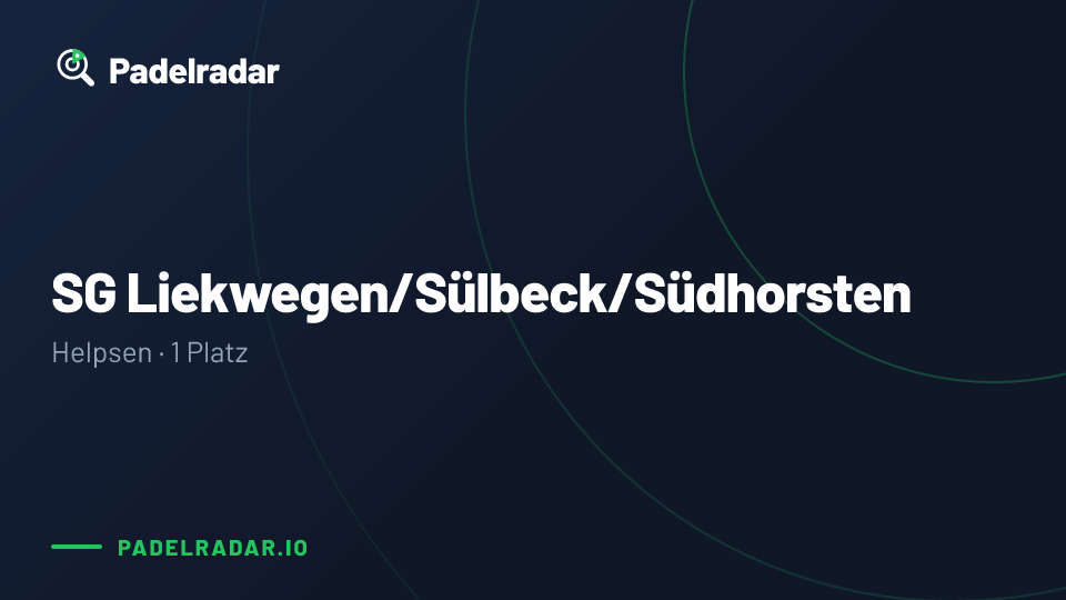 SG Liekwegen/Sülbeck/Südhorsten
