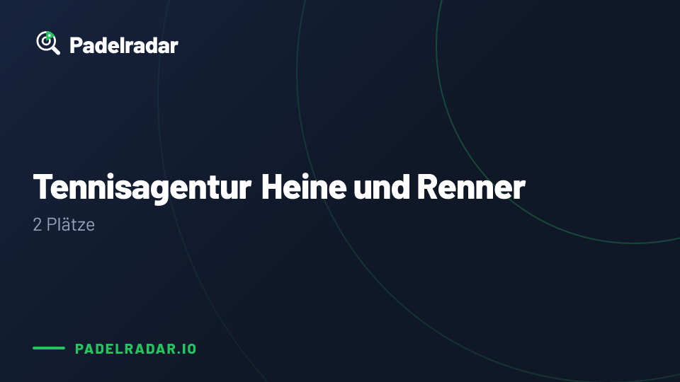 Tennisagentur Heine und Renner