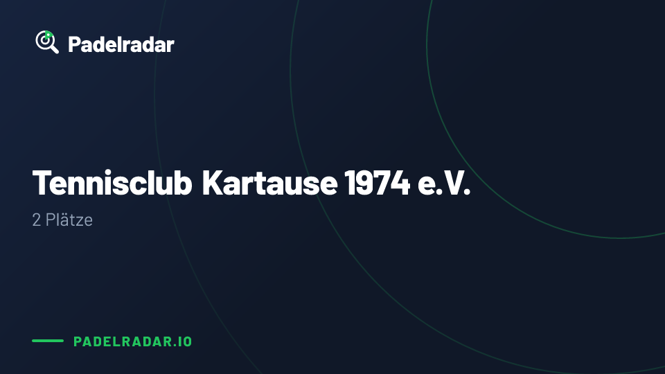 Tennisclub Kartause 1974 e.V.